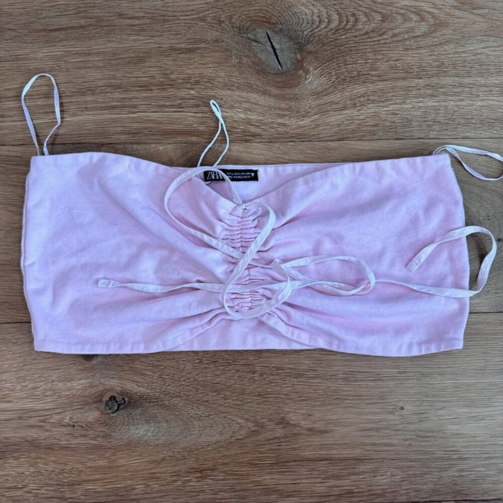 zara halter top